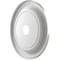 Ekena Millwork Traditional PVC Medallion (Canopies up to 13 1/2"), 22"OD x 3 1/2"ID x 1 1/2"P, Bright Coat Aluminum CMP22TRBAL - alternate 2
